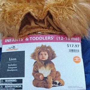 New Adorable Infant Lion Costume with Headpiece